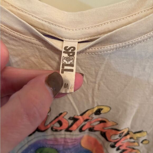 Spell Satisfaction Desert Lights Graphic Tee in White size M - Picture 4 of 5